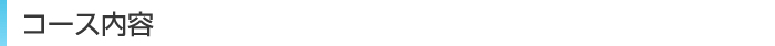 コース内容